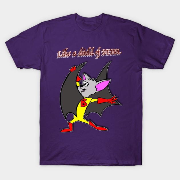 BATFINK - Like a shield.. T-Shirt by AdeGee